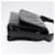 CHANEL Shoulder Bag Patent Black CC - view 4