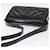 CHANEL Shoulder Bag Patent Black CC - view 6