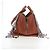 LOEWE Hammock Small Hand Bag Leather 2way Brown Silver - vista 4