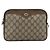 GUCCI Bolsa de Ombro GG Supreme PVC Beige Gold 40 02 068 - vista 2