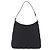 FENDI Zucchino Canvas Shoulder Bag Black Silver 8BR169 - vista 2
