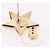 CHANEL Star Coco Mark Pierce Metal Gold Tone CC - vista 8