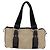 SAINT LAURENT Hand Bag Canvas Beige Silver - vista 2