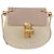 Chloé Chloe Drew Chain Shoulder Bag Leather Beige Gold - vista 13