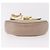 Chloé Chloe Drew Chain Shoulder Bag Leather Beige Gold - vista 5