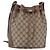 GUCCI GG Supreme Web Sherry Line Bag PVC Beige Gold 41 02 034 - vue 13