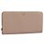 PRADA Long Wallet Safifano leather Pink Gold Tone