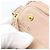 PRADA Long Wallet Safifano leather Pink Gold Tone - vista 11