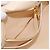 PRADA Canapa M Hand Bag Canvas Ivory Gold - vista 23