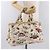 PRADA Canapa M Hand Bag Canvas Ivory Gold - vista 24