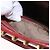FENDI Zucchino Canvas Hand Bag Red Gold - vista 12