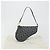 Christian Dior Trotter Canvas Saddle Pouch Navy Gold - vista 12