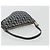 Christian Dior Trotter Canvas Saddle Pouch Navy Gold - vista 7