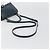 BALENCIAGA Hour Hand Bag Leather 2way Navy Silver 593546 - vista 8