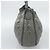 Christian Dior Canage Shoulder Bag Nylon Gray Silver - vista 3