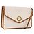 Céline CELINE Macadam Canvas Shoulder Bag PVC White Gold