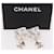 CHANEL Crystal COCO Mark Earring Metal Clear Silver CC - vista 13