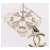 CHANEL Crystal COCO Mark Earring Metal Clear Silver CC - vista 5