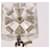 CHANEL Crystal COCO Mark Earring Metal Clear Silver CC - vista 6