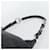 PRADA Hand Bag Leather Black Silver - vista 8