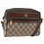 GUCCI GG Supreme Shoulder Bag PVC Beige Gold 56 01 087