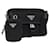PRADA Shoulder Bag Nylon Black Silver