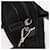 PRADA Shoulder Bag Nylon Black Silver - vista 10