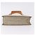 Céline CELINE C Macadam Canvas Hand Bag Suede Gray Silver - vista 5