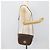 Céline CELINE Macadam Canvas Shoulder Bag PVC Leather Brown Gold - vista 23