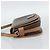 Céline CELINE Macadam Canvas Shoulder Bag PVC Leather Brown Gold - vista 3