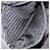 PRADA Robot Tote Bag Nylon Black Silver - Ansicht 24