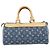 LOUIS VUITTON Monogram Denim Neo Speedy Hand Bag Blue M95019 LV - vista 2