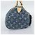 LOUIS VUITTON Monogram Denim Neo Speedy Hand Bag Blue M95019 LV - vista 3