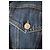 Giacca di jeans Kenzo blu - vista 3