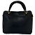 Céline Celine Mini Boston Tasche aus Leder mit Vintage Sternen-geprägtem Logo-Hardware Schwarz - Ansicht 3