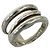 Tiffany & Co Tiffany Vintage Diagonal Band Ring Silber
