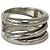 Tiffany & Co Tiffany Vintage Diagonal Band Ring Silber - Ansicht 4
