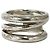 Tiffany & Co Tiffany Vintage Diagonal Band Ring Silber - Ansicht 5