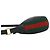Borsa a tracolla in pelle Gucci Old Sherry Line Nero Rosso Verde - vista 5
