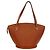 Borsa Tote Louis Vuitton Vintage Saint Jacques in pelle Epi Marrone - vista 3