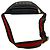 Bolso de cuerpo en cuero GUCCI Print Small Belt Leather Body Bag Negro Roja Verde - vista 4