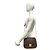 Céline CELINE Vintage Macadam Blazon Pattern Triomphe Schultertasche/Pochette aus Leder Braun - Ansicht 2