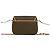 Céline CELINE Vintage Macadam Blazon Pattern Triomphe Schultertasche/Pochette aus Leder Braun - Ansicht 3