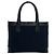 Mini Tote Handbag Gucci GG Logo Nero Blu navy - vista 3
