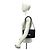 Céline Celine Semi-One Shoulder Tasche aus Vintage-Kalbsleder Marineblau - Ansicht 2