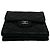 Cartera tri-fold Chanel Matelassé Coco Mark de piel de cordero negra Negro - vista 6