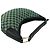 Bolso semi-hombro de cuero y lona con estampado GG Logo Gucci Negro Verde - vista 4