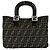 Fendi Zucca FF Pattern Mini Tote Bag Braun Schwarz - Ansicht 3
