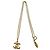 Collana placcata oro Chanel Vintage con motivo Coco Mark D'oro