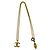Collana placcata oro Chanel Vintage con motivo Coco Mark D'oro